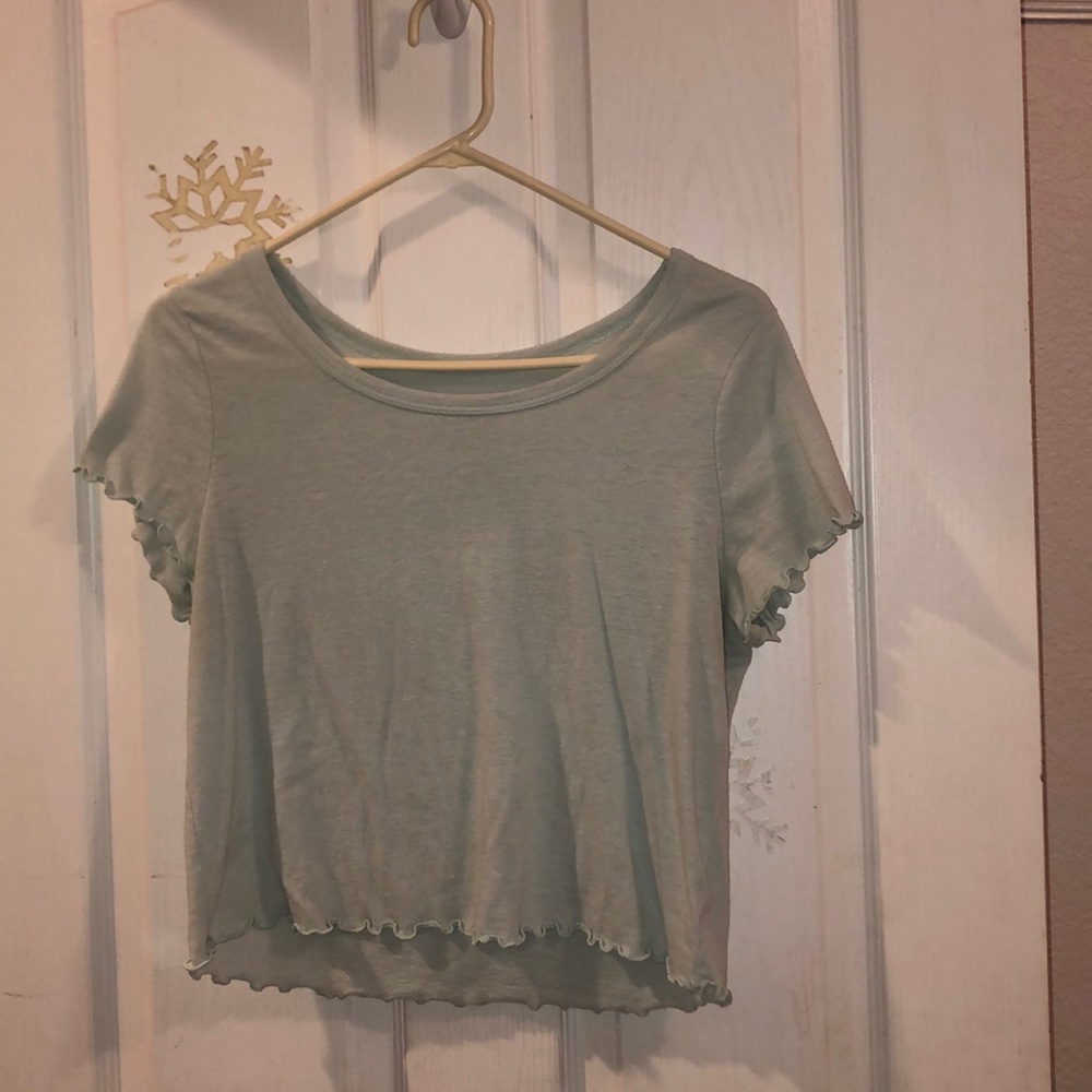 Light blue tee shirt